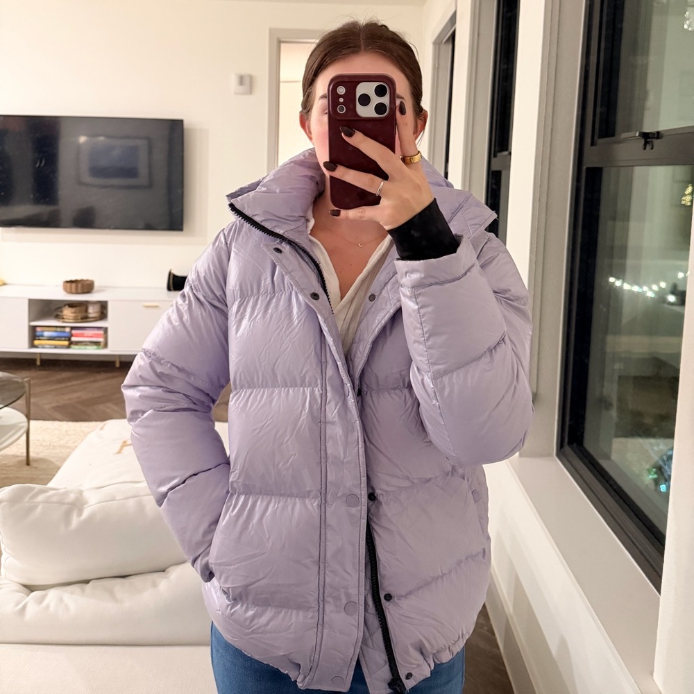 Aritzia Super Puff Lavender